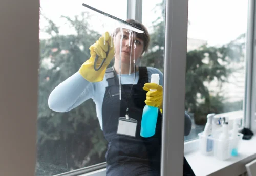 Nettoyage de vitres intérieures et extérieures à Mutzig